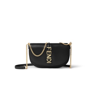 FENDI GRAPHY WALLET ON CHAIN 8M0529ANSSF0KUR (20.5*13*3.5cm)